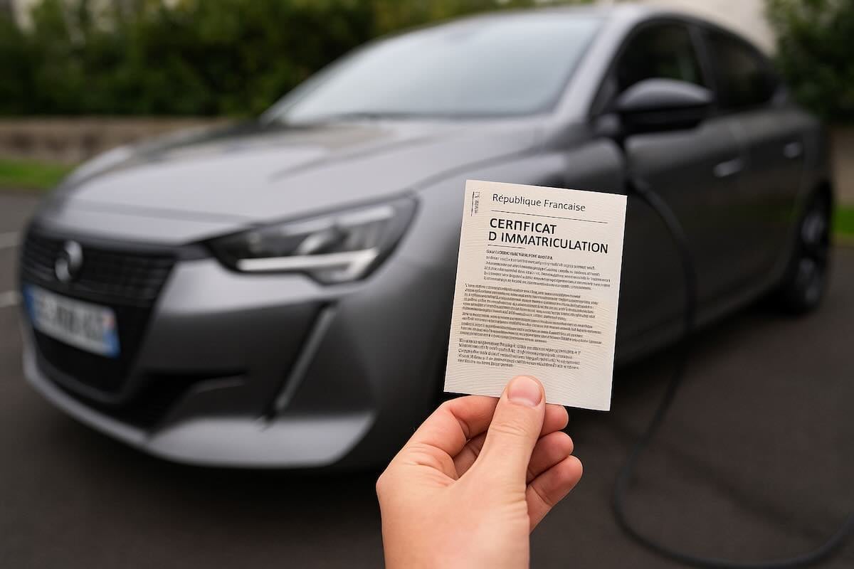 Fin de la carte grise gratuite pour les véhicules électriques