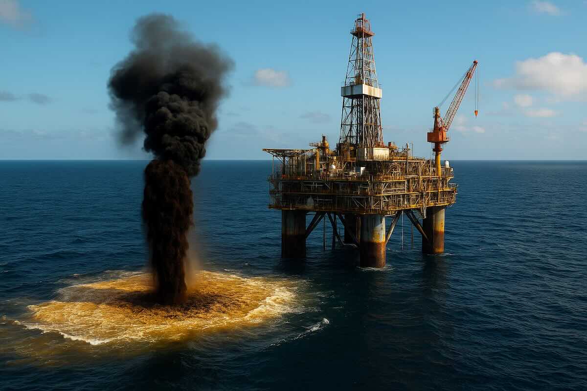 Un gigantesque gisement de pétrole découvert en mer