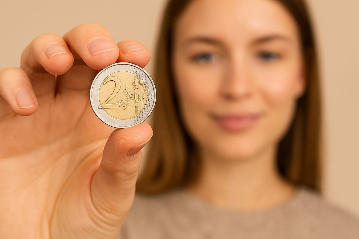 Une pièce de 2 € vendue 5 000 € aux enchères