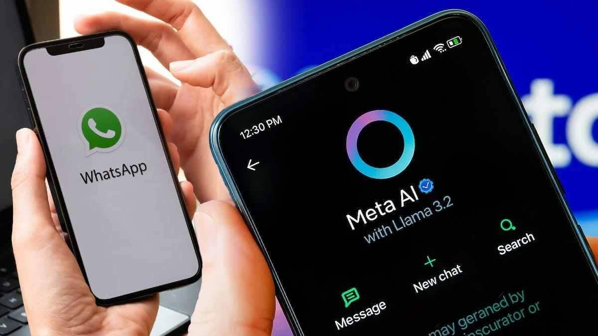 WhatsApp affiche un rond bleu sur certains messages,